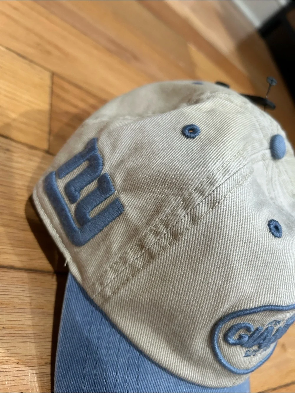 47 Clean Up New York Giants Two-Tone Baseball Cap - Blue & Cream